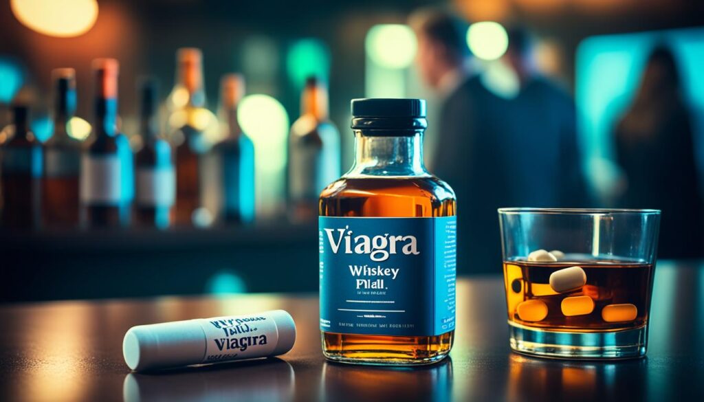 Viagra a alkohol