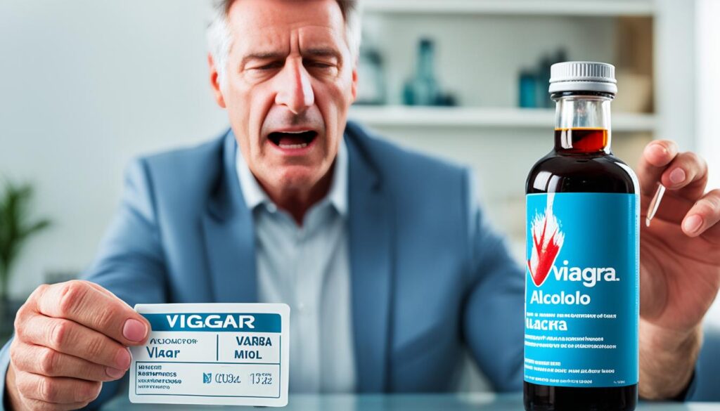 Viagra a alkohol