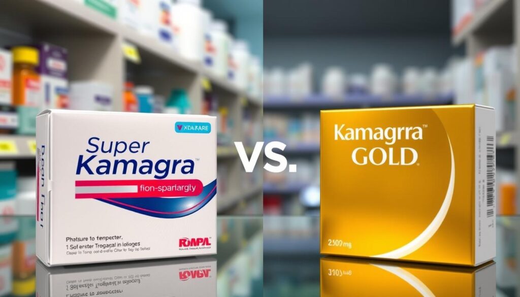 Super Kamagra vs Kamagra Gold