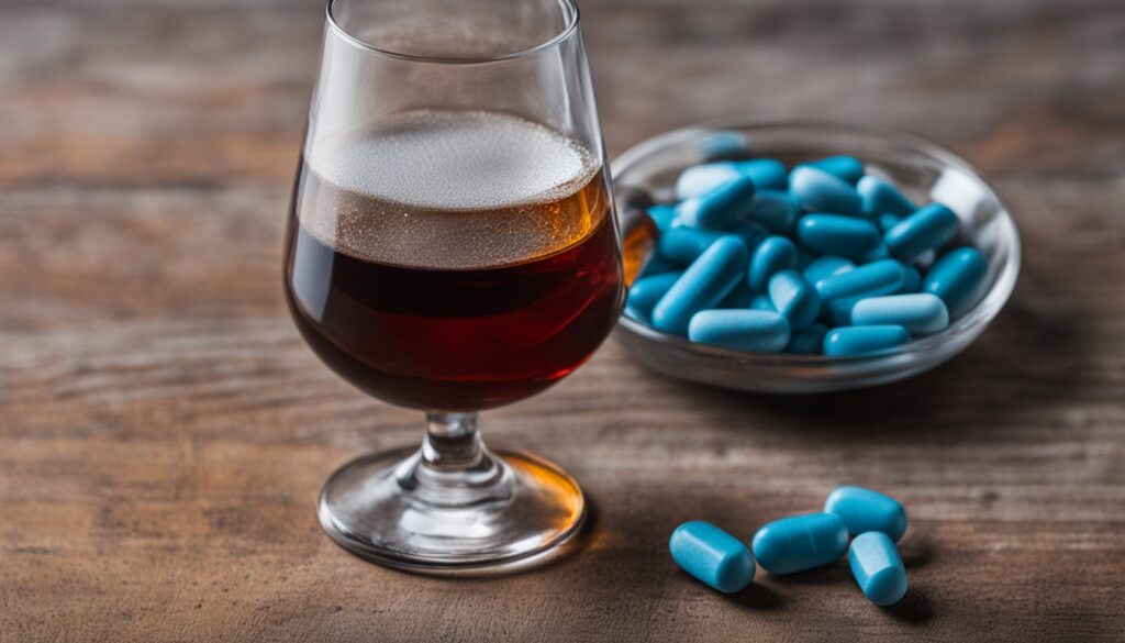 Viagra a alkohol