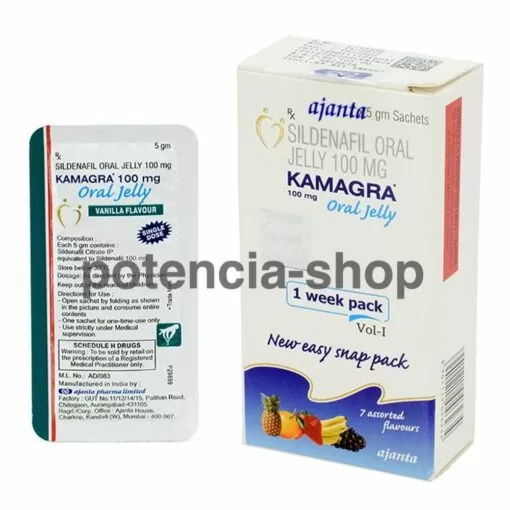 Kamagra Oral Jelly 100 mg - detailný pohľad